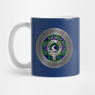 Clan Armstrong Crest & Tartan Knot Mug